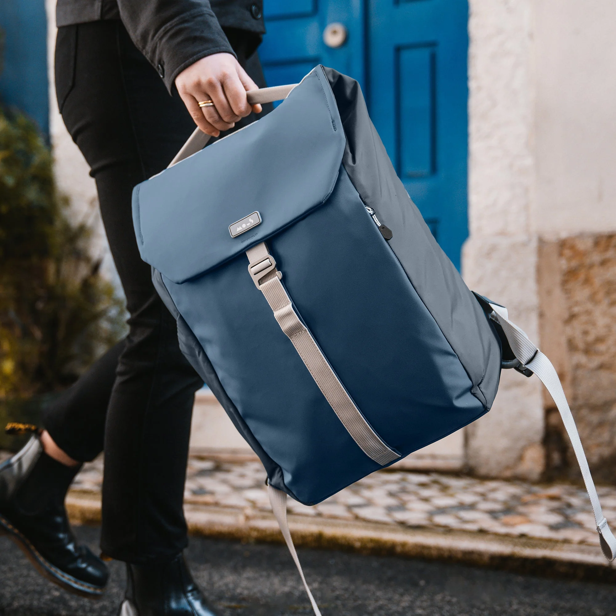 Flap Backpack – Marine - Image 5