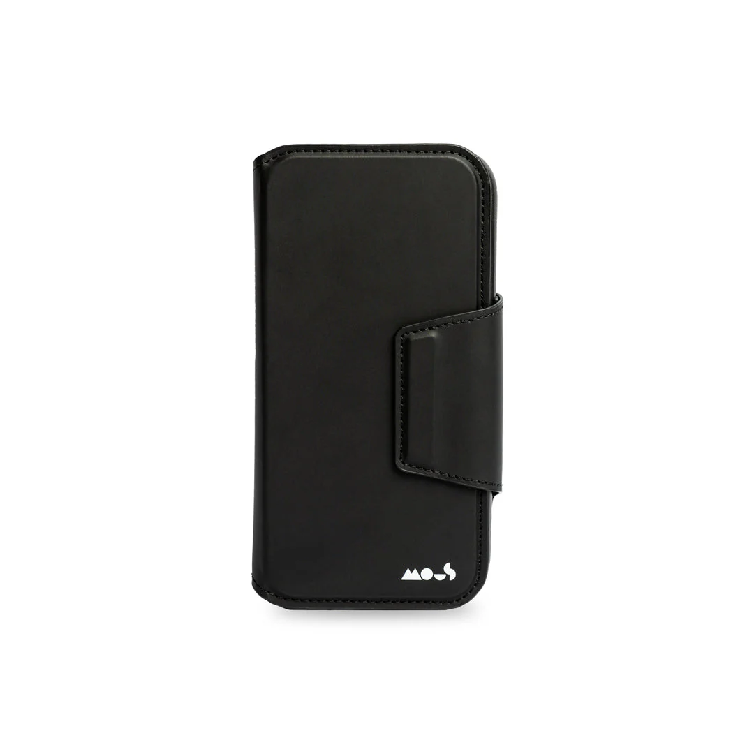 Black Flip Wallet with Stand - Image 3