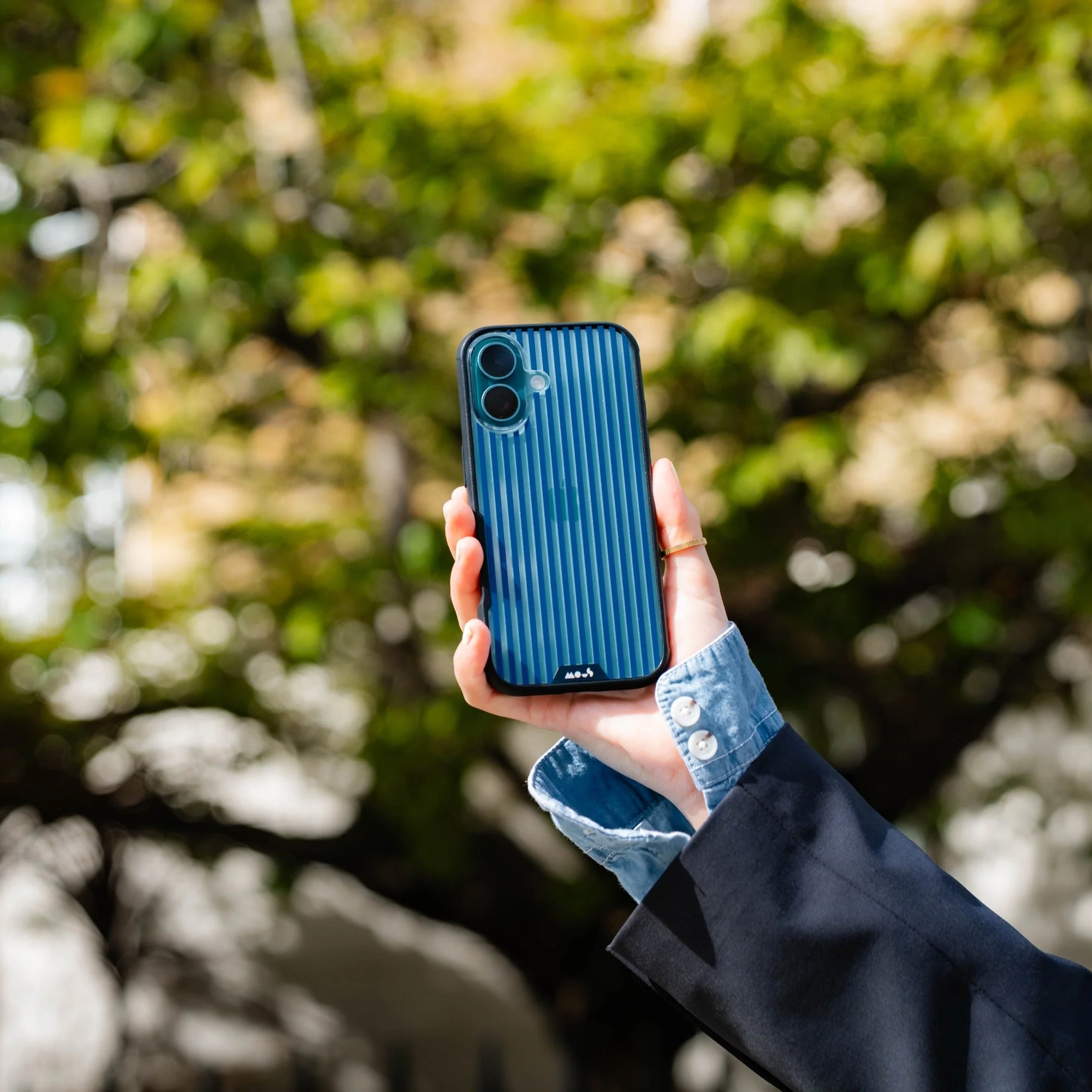 Storm Protective Phone Case - Pinstripe - Image 11