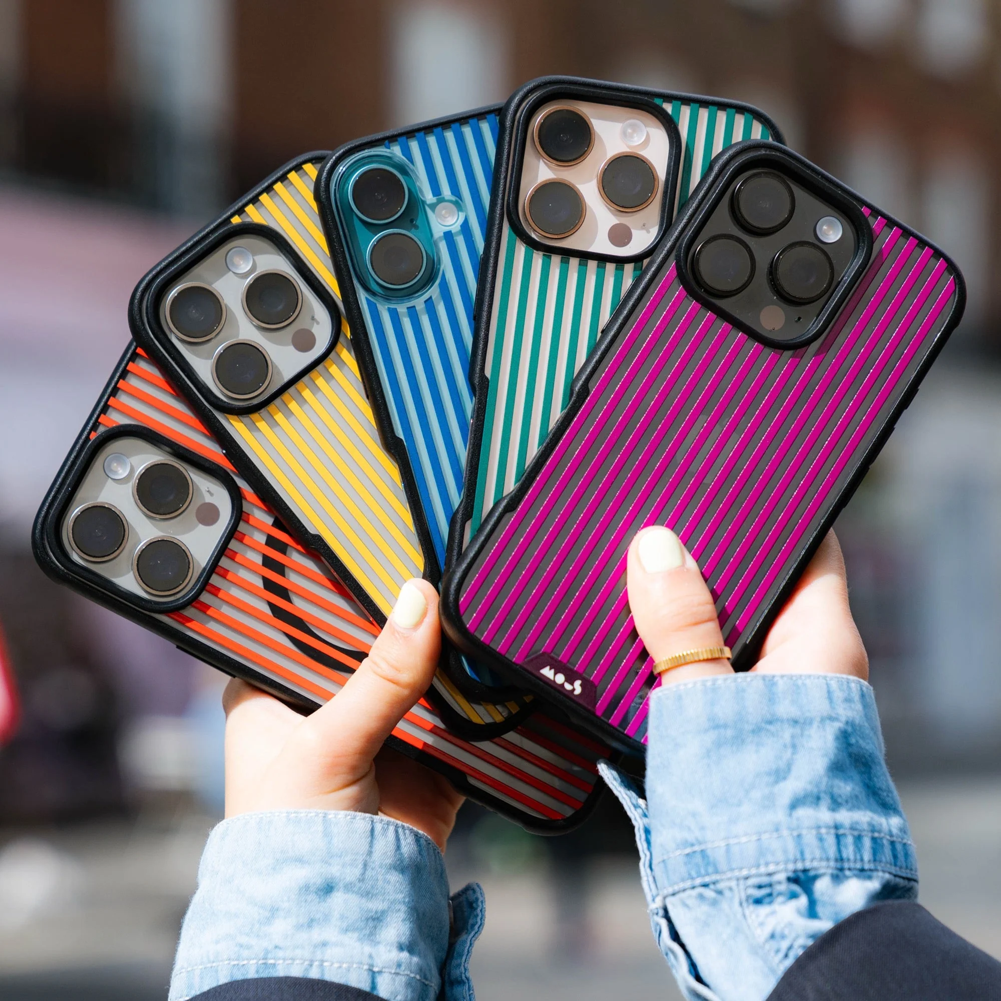 Storm Protective Phone Case - Pinstripe - Image 15