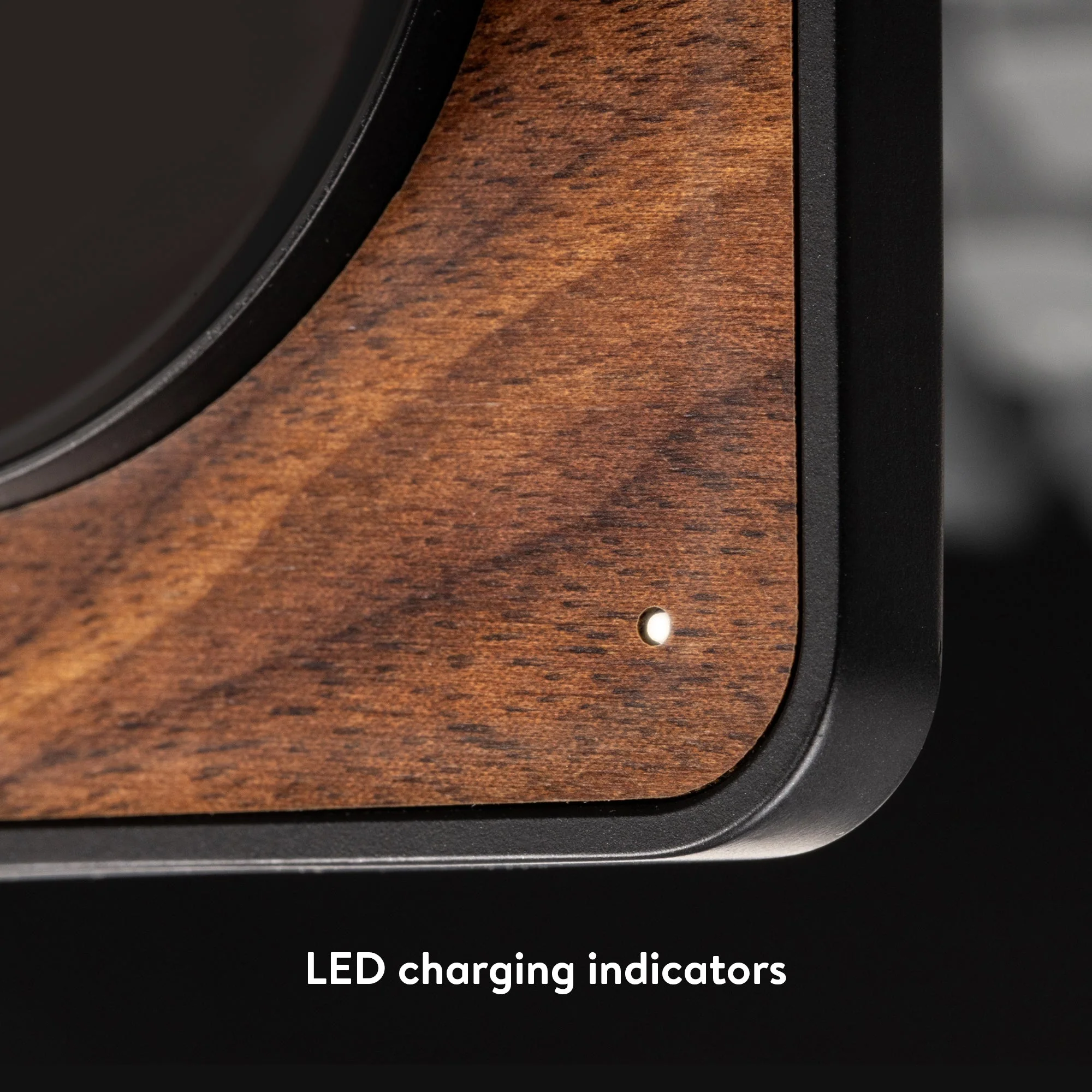 Walnut Wireless Charging Pad - Image 6