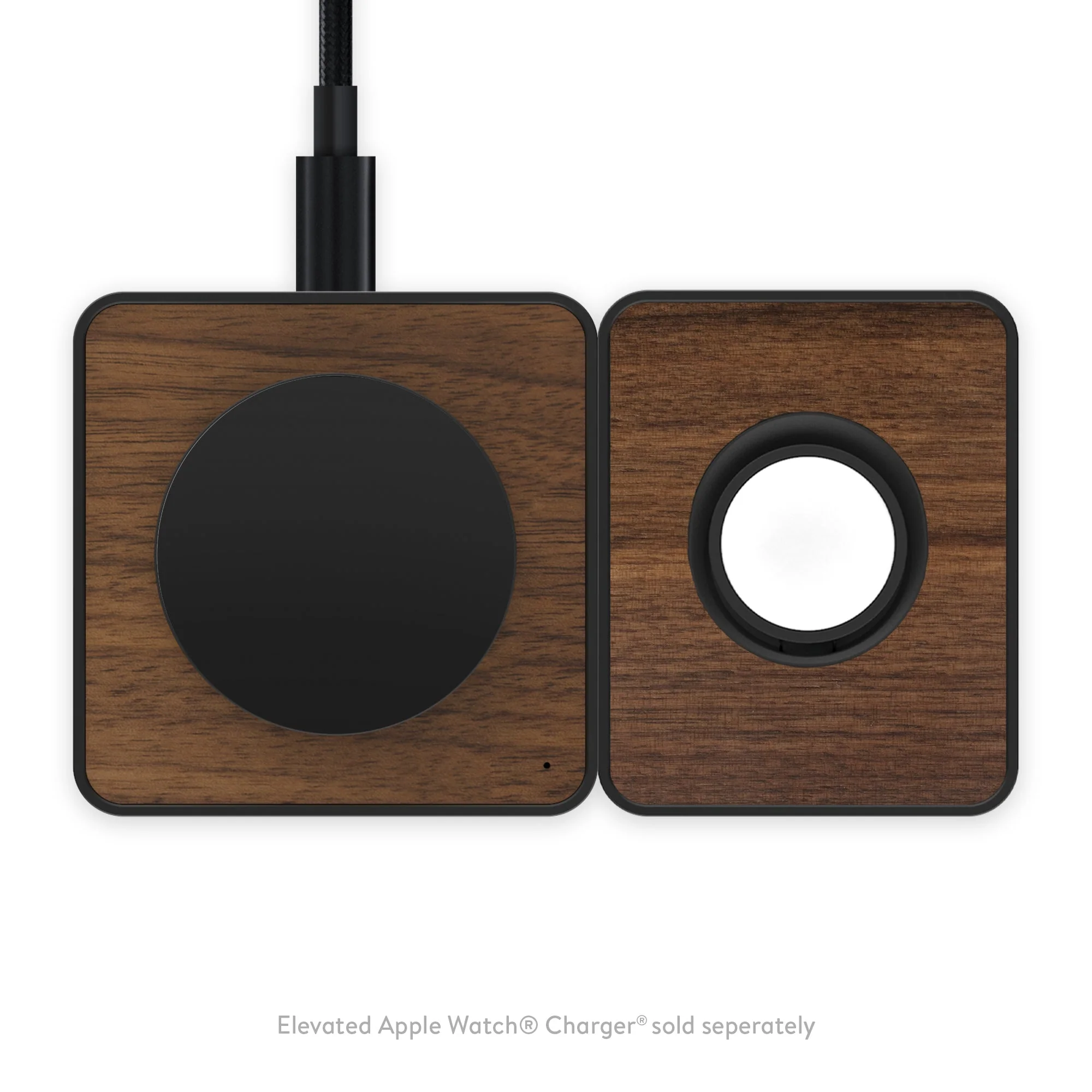 Walnut Wireless Charging Pad - Image 8